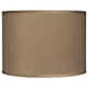 Classic Drum Faux Silk Lamp Shade 8-inch to 16-inch Available - 14" - Taupe