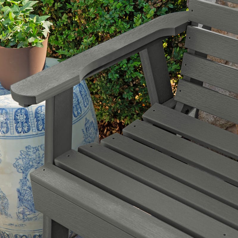 HIGHWOOD Weatherly 5-foot Eco-friendly Synthetic Wood Garden Bench