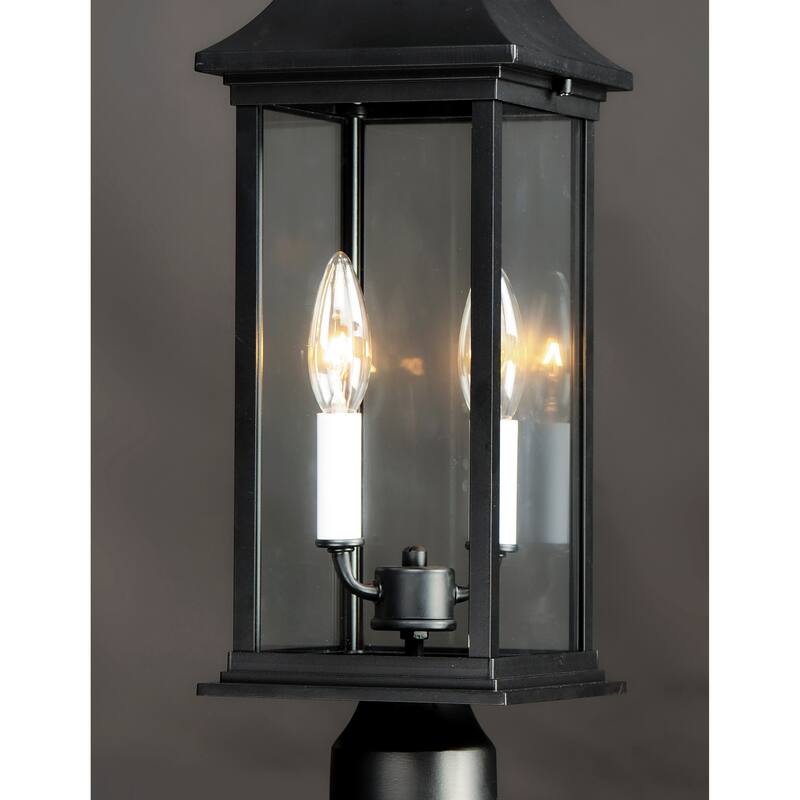 Vicksburg 2-Light Outdoor Post Mount