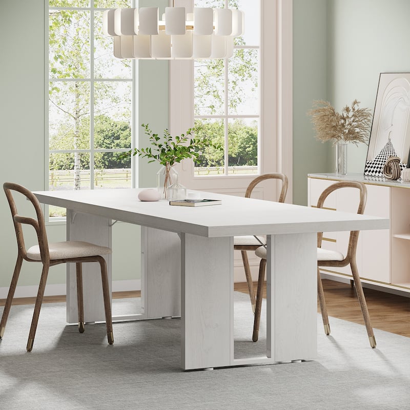 70.9" Rectangle Farmhouse Dining Table for Dining Room