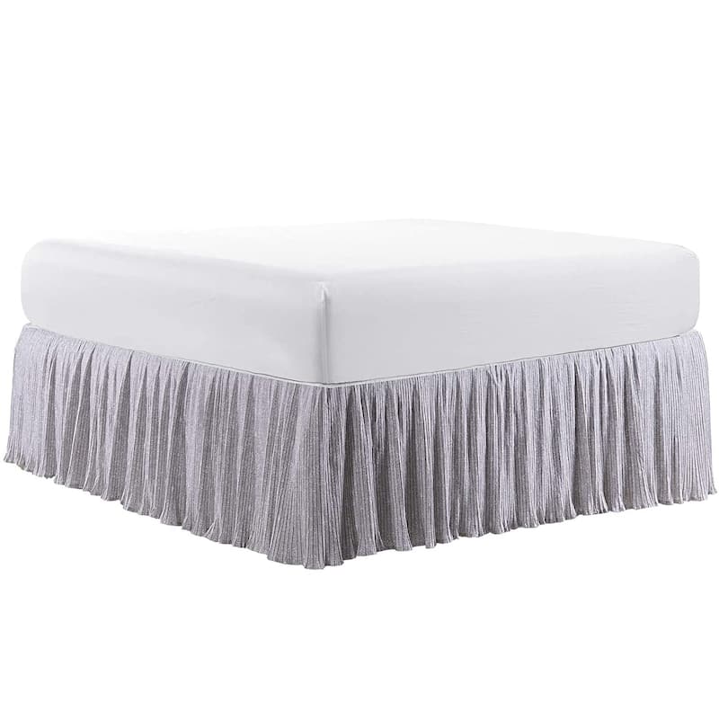 Home Soft Things Pleated Bed Skirt