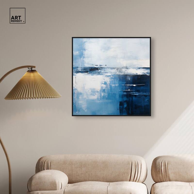 Cool Tones Canvas by Art Remedy