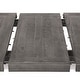 preview thumbnail 6 of 7, Furniture of America Sylmer White 86-inch Wood Expandable Dining Table