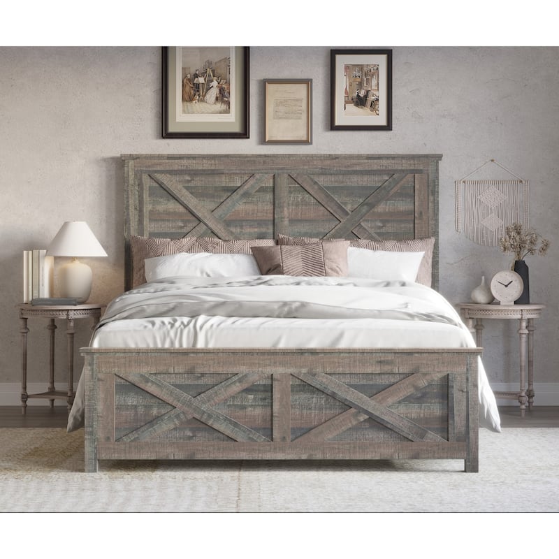 Derby Panel Bed - Brown - Full