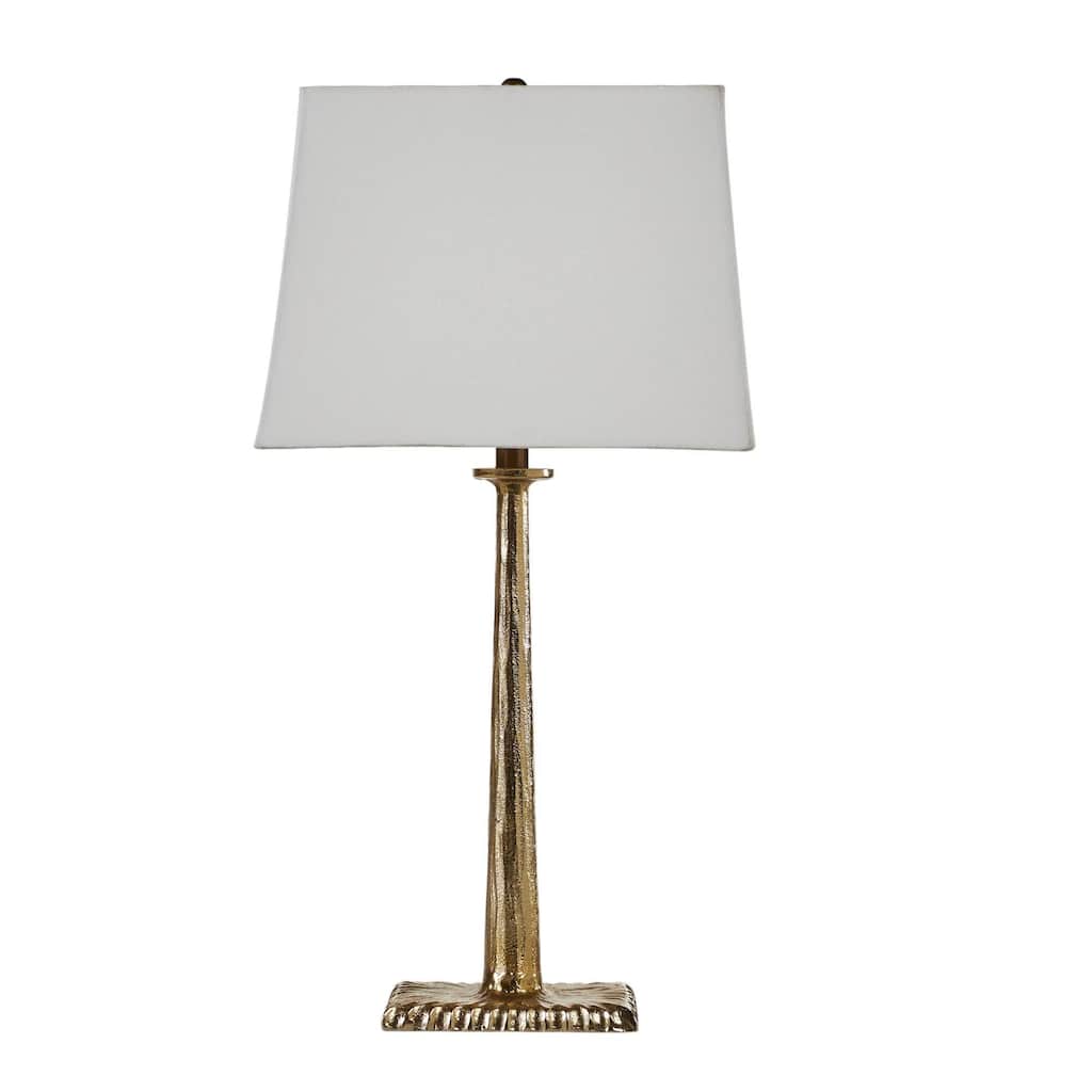 Skye 28" Table Lamp with Linen Shade, Brass