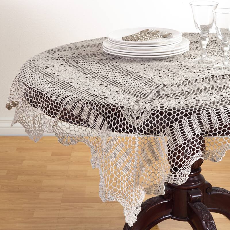 Handmade Crochet Lace Table Linens