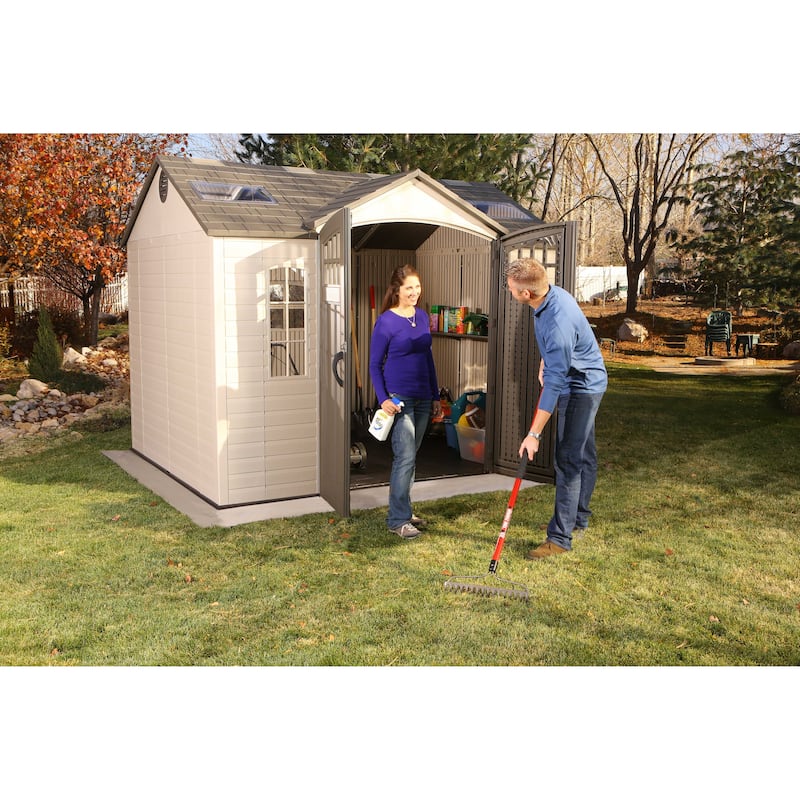 Lifetime 10 Ft. x 8 Ft. Outdoor Storage Shed (60178)