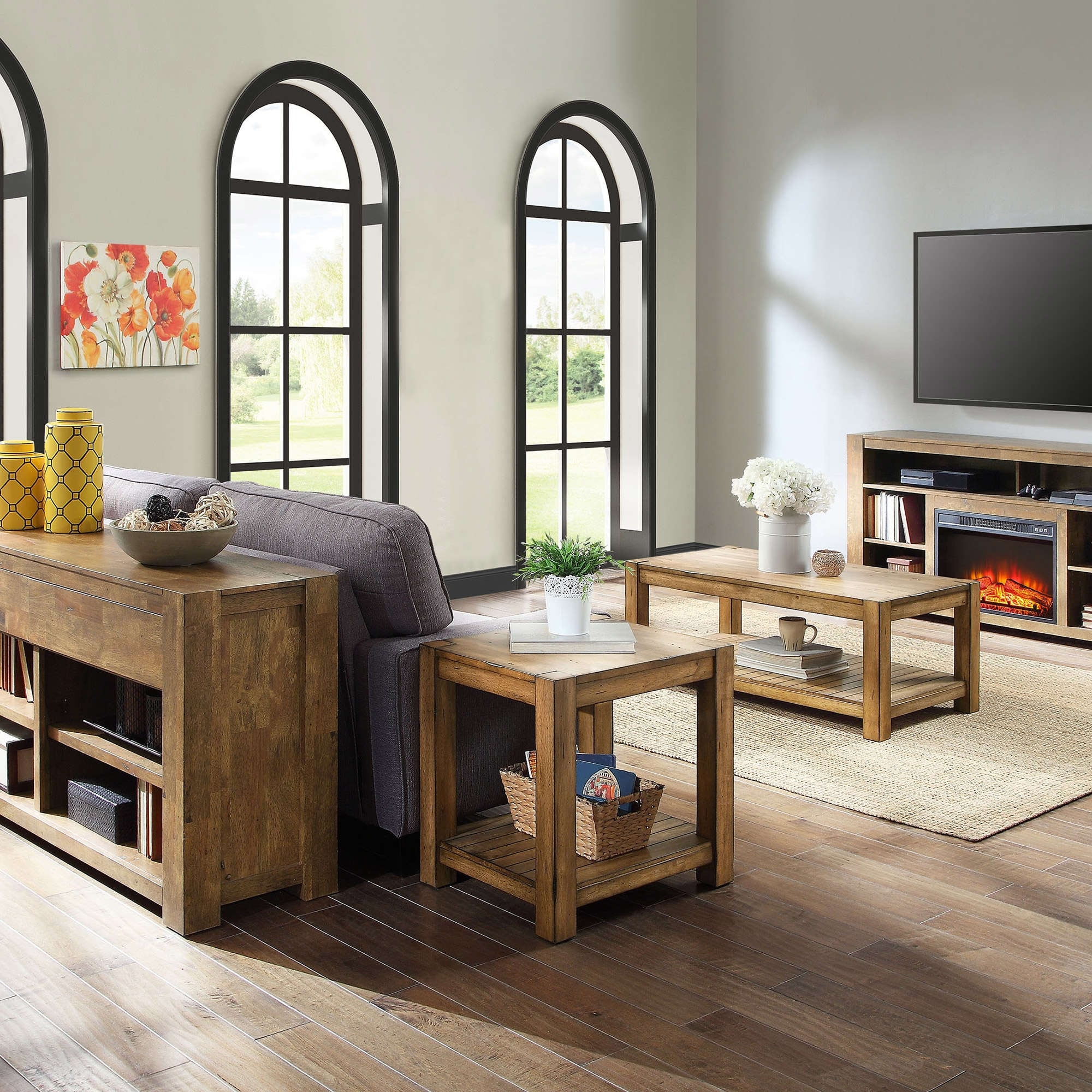 Crossmill accent sale table