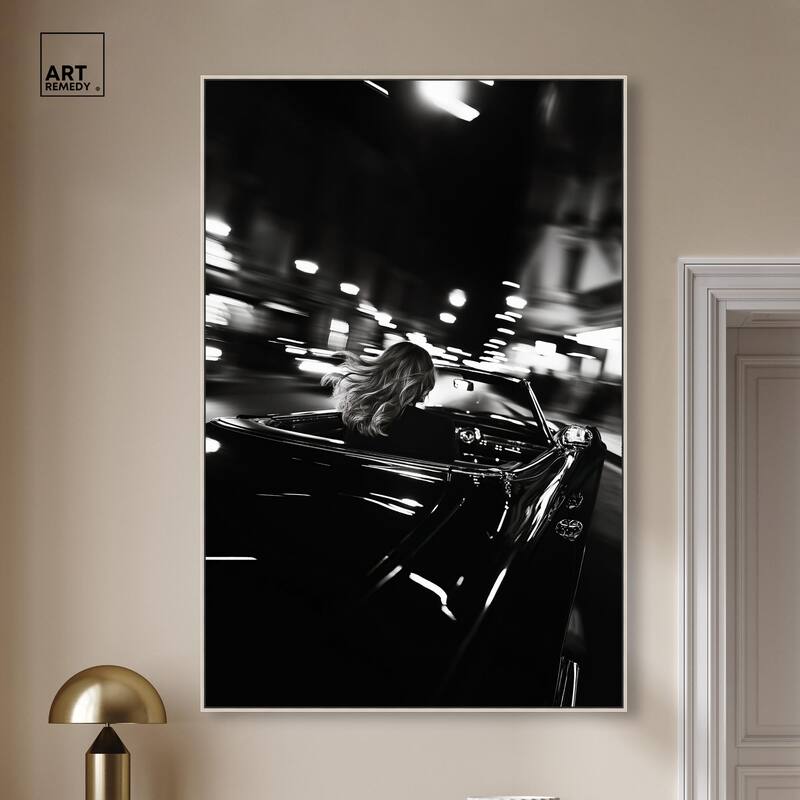 Night Ride Rhapsody Canvas by Art Remedy