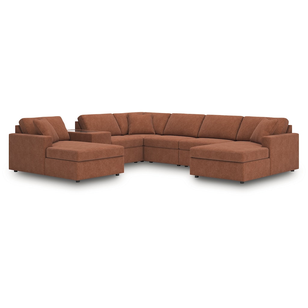 Signature Design by Ashley Modmax 7-Piece Sectional - 140" W x 125" D x 36" H