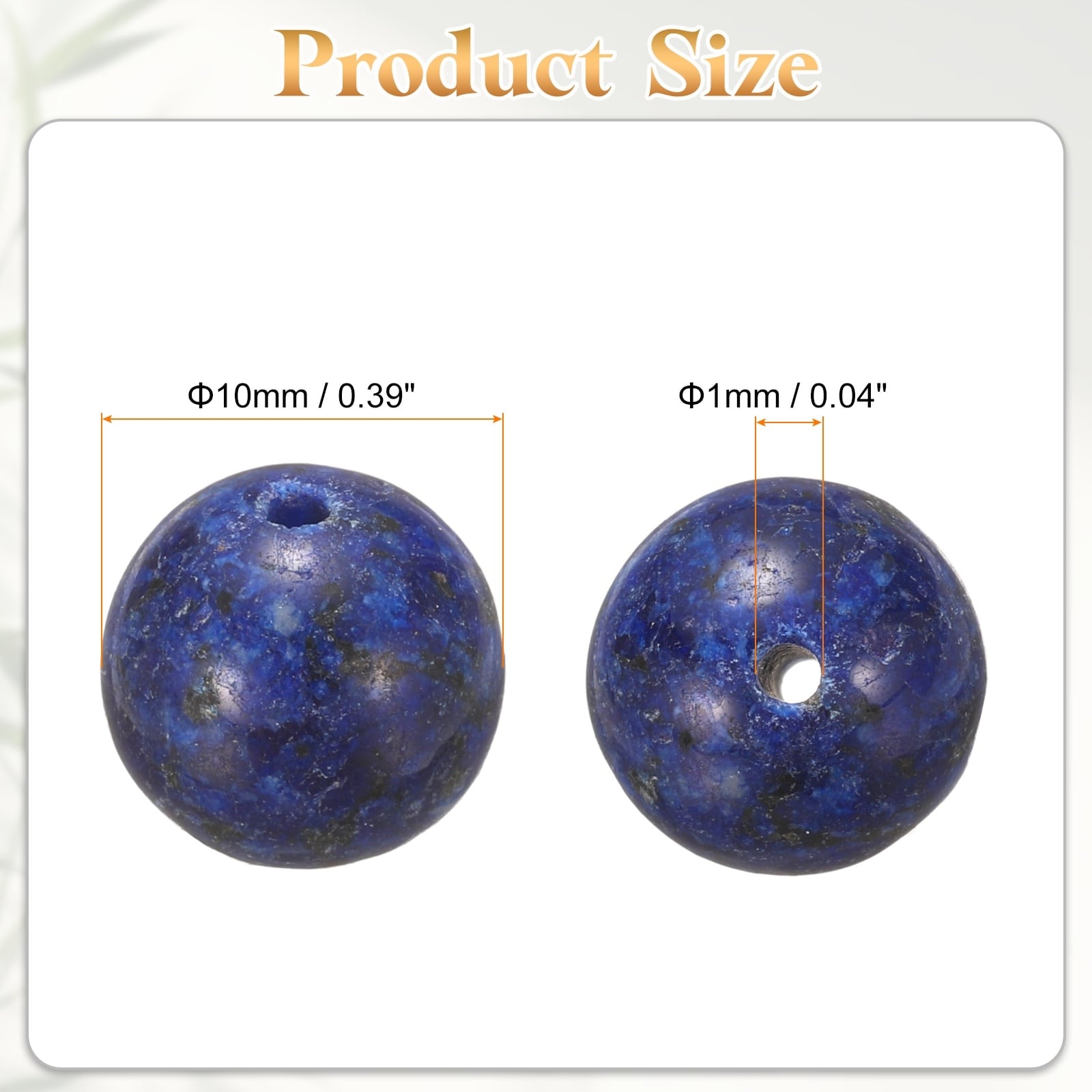 Natural Stone Beads Round Loose Bead