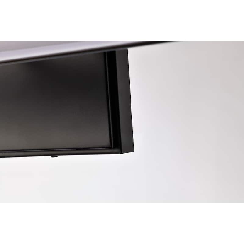 Cora 36 Inch LED Vanity 3 CCT Selectable Black Finish Acrylic Lens