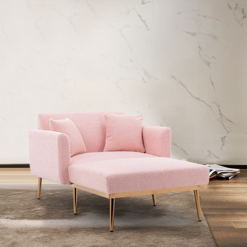 Clihome Upholstered Chaise Lounge