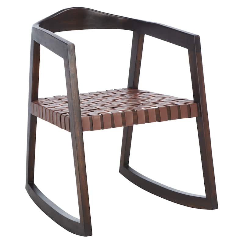 SAFAVIEH Hazelle Rocking Dining Chair - 23" W x 26" D x 33" H - 23Wx26Dx33H