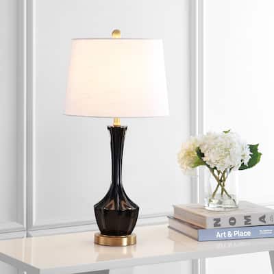 SAFAVIEH Lighting Mirjana 28-inch LED Table Lamp - 14"x14"x28" - 14Wx14Dx28H