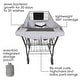 preview thumbnail 2 of 3, Boppy Compact Antibacterial Shopping Cart Cover, Heathered Gray - Heathered Gray