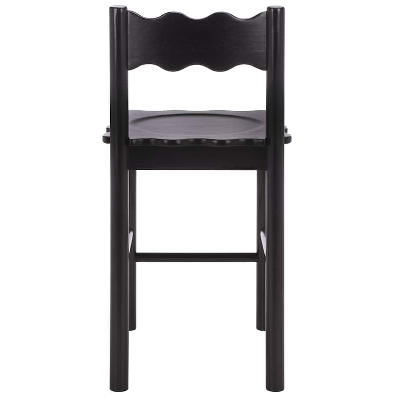 SAFAVIEH Home Nolly Scallop Counter Chair - 20"W x 19"D x 26"H