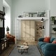 preview thumbnail 11 of 72, Rattan-Accented Wardrobe - Spacious Clothing Organizer with Style
