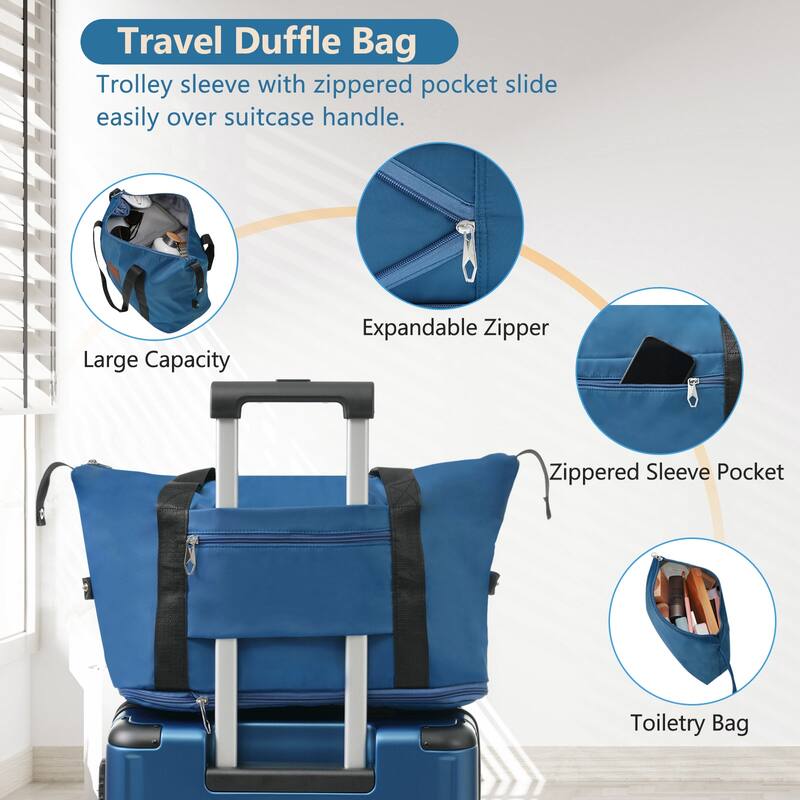 Luggage Sets 3 Piece, Expandable Carry on Luggage, Hardshell Suitcases with Wheels and TSA Lock for Men Women