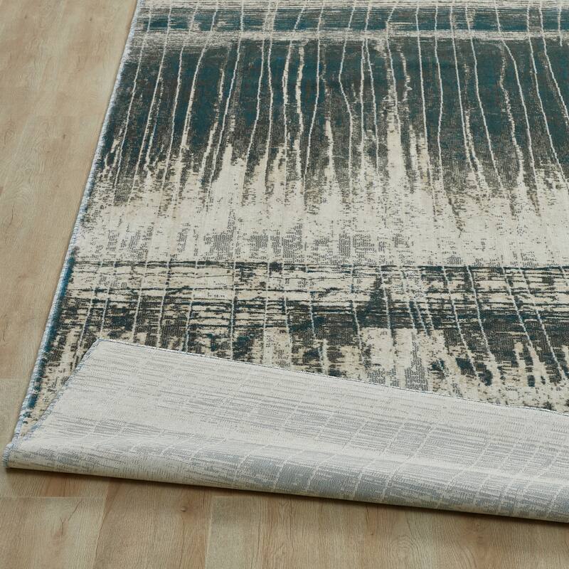 Radiant Horizon Abstract Area Rug