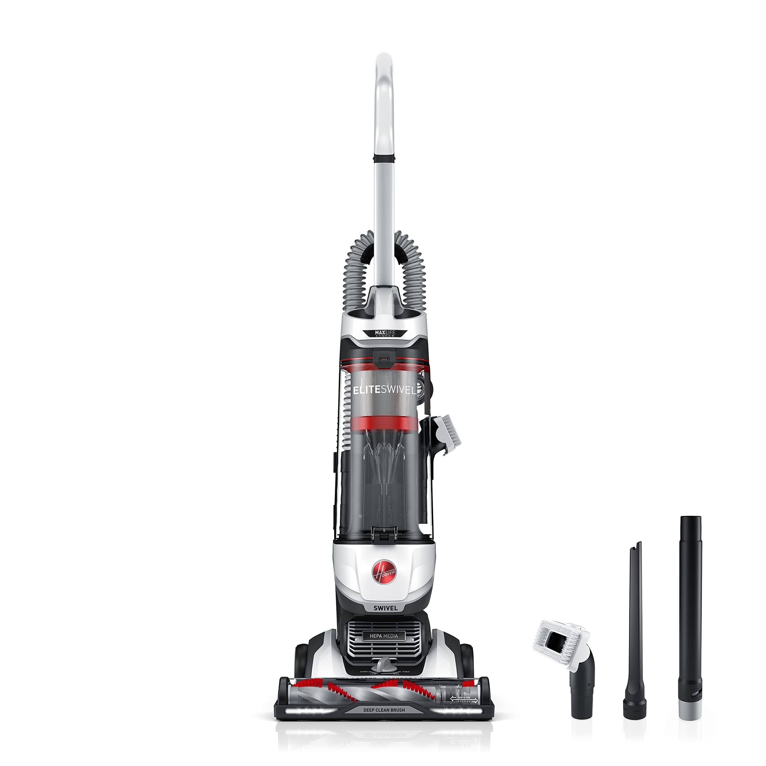 MAXLife Elite Swivel Vacuum Cleaner with HEPA Media Filtration, Bagless