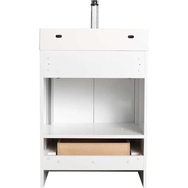 Blossom 48" All Wood Freestanding Bathroom Vanity with Acrylic Sink