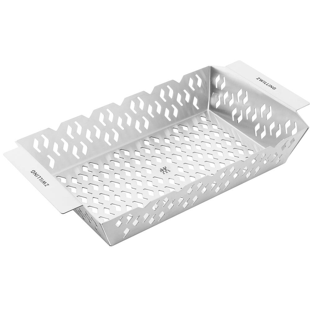 ZWILLING BBQ+ Stainless Steel Grill Basket - 152 oz Medium