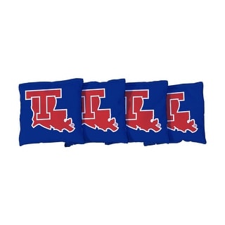Louisiana Tech Bulldogs Blue Cornhole Bags