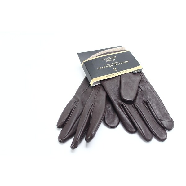 Shop Club Room Men S Brown Size Medium M Touch Screen Winter