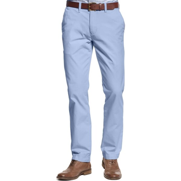 tommy hilfiger khaki pants slim fit