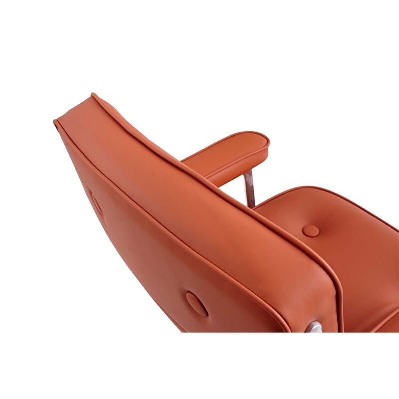 Lobby Chair with Lumbar Support Ergonomic Mid-Back Executive Chair