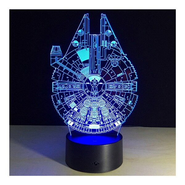 millennium falcon lamp