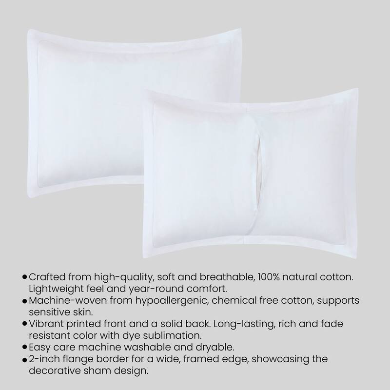 Laural Home Beach Words Standard Pillow Sham
