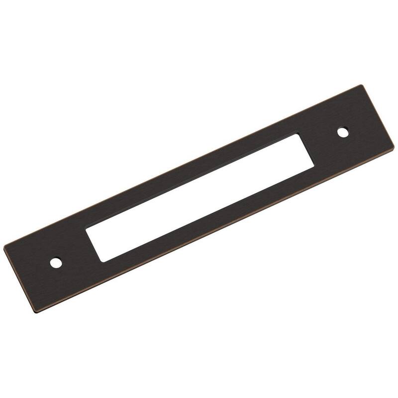 Amerock BP37783 Medora 6-5/16" Backplate for 5-1/16" Center to Center - Oil Rubbed Bronze