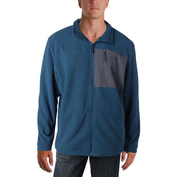 north face men's chimborazo full zip fleece jacket