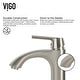 preview thumbnail 43 of 42, VIGO Linus Single-Handle Single Hole Bathroom Vessel Sink Faucet