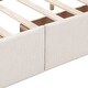 preview thumbnail 27 of 40, Queen Size Murphy Bed Wall Bed with Drawer and a set of Sockets & USB Ports, Pulley Structure Design for Kids Teens Adults