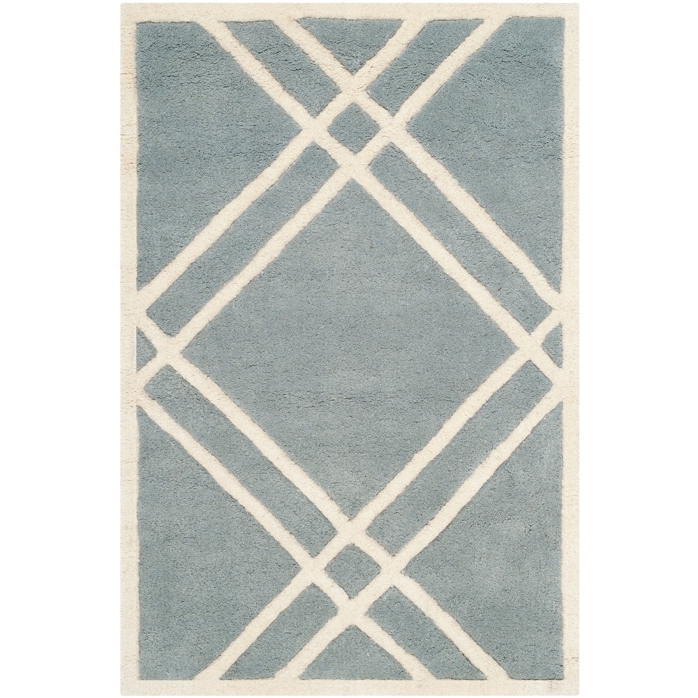 SAFAVIEH Handmade Chatham Geronda Modern Moroccan Wool Rug