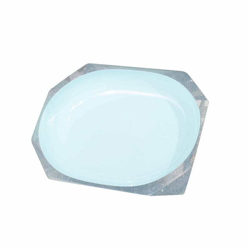 Sparkles Home Faceted Soap Dish - Aqua