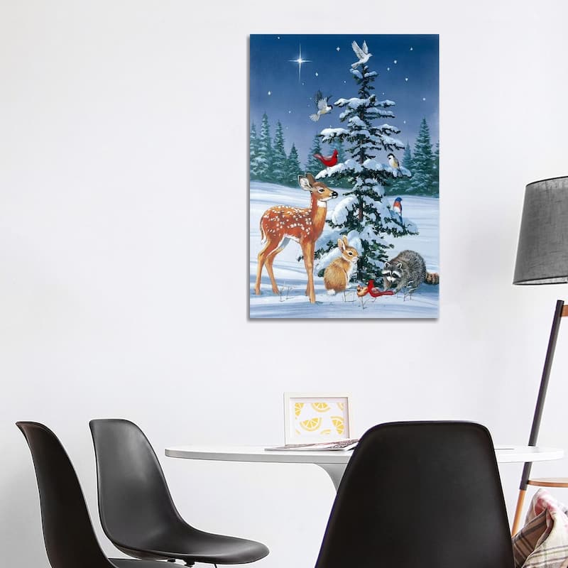iCanvas "Christmas Gathering" by William Vanderdasson Canvas Print - 40x26x1.5