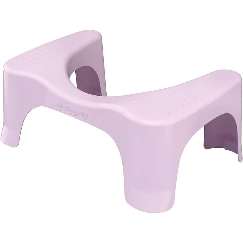 Squatty Potty The Original Bathroom Toilet Stool, 7 Inch Curve Lightweight with Sleek and Modern Design, Pink
