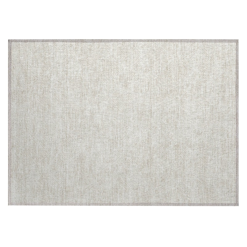 Machine Washable Indoor/ Outdoor Chantille Tropical Palm Rug