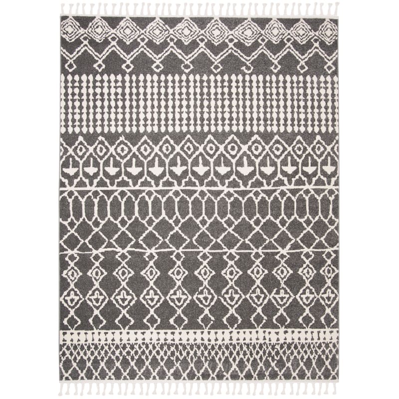 SAFAVIEH Kasbah Mihoko Moroccan Tassel Rug