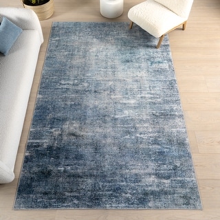 Nuloom Ellison SplashGuard Modern Abstract Machine Washable Area Rug