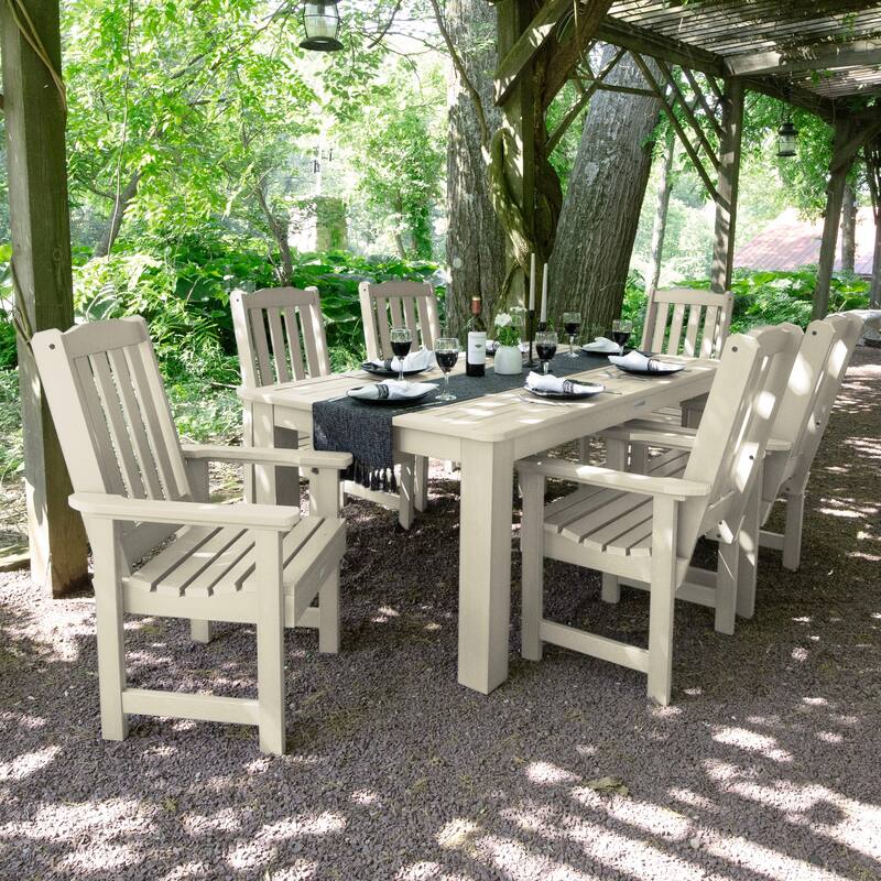 HIGHWOOD 7-Piece Outdoor Dining Set - 42" x 72" Table, Dining-height