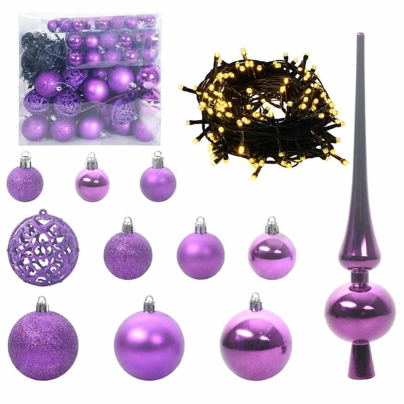 vidaXL Artificial Christmas Tree Green PVC