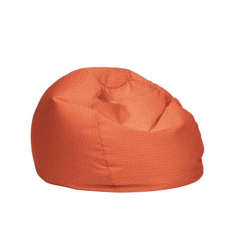 Sorra Home Sunbrella Outdoor Bean Bag - 30 in W x 30 in W x 20 in H