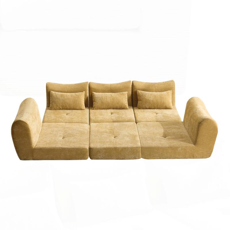 Modular Cloud Sofa, Convertible Folding Sofa Bed