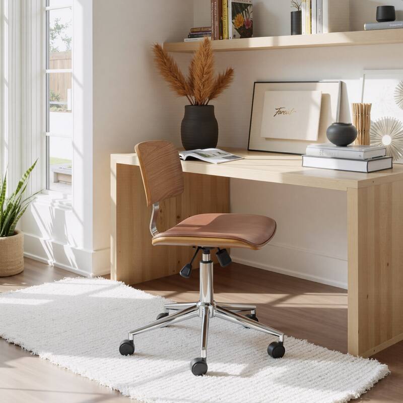 Duravel Office Chair Brown - Brown