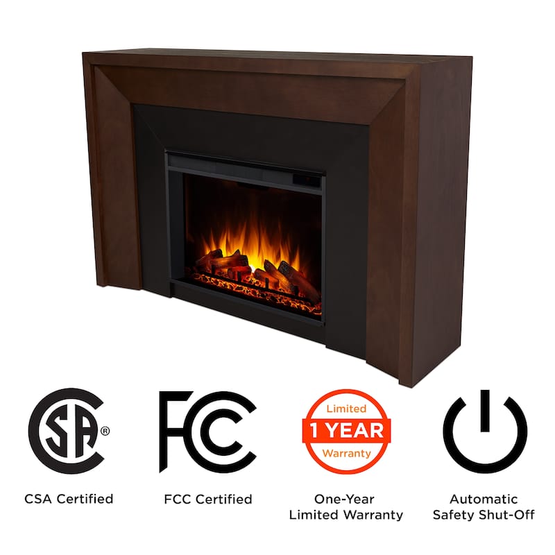 Brooks Grand Electric Fireplace by Real Flame